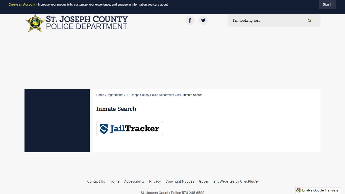 Inmate Search | St. Joseph County, IN